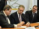 Firma de convenio interinstitucional para combatir el Crimen Organizado y lavado de Activos Firma de convenio interinstitucional para combatir el Crimen Organizado y lavado de Activos