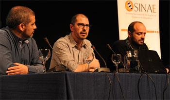 Fernando Traversa, Juan Andrés Roballo y Matías Rodríguez