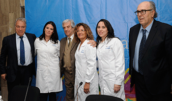 El presidente Tabaré Vázquez encabezó asunción de dirección del hospital Pereira Rossell