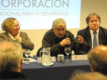 Presidente Mujica y autoridades de la CND