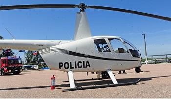 Helicóptero a Unidad Aérea de la Policía