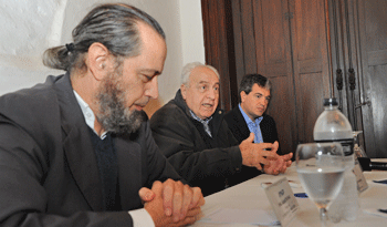 Rossi y autoridades de la ANP en Coordinadora Portuaria
