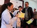 Entrega de diplomas de la VII Olimpíada de Matemática de Casavalle