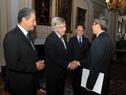Presentación de Cartas Credenciales de Embajadores de Turquía, Tailandia y Namibia