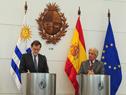 Conferencia de prensa de los presidentes Tabaré Vázquez y Mariano Rajoy