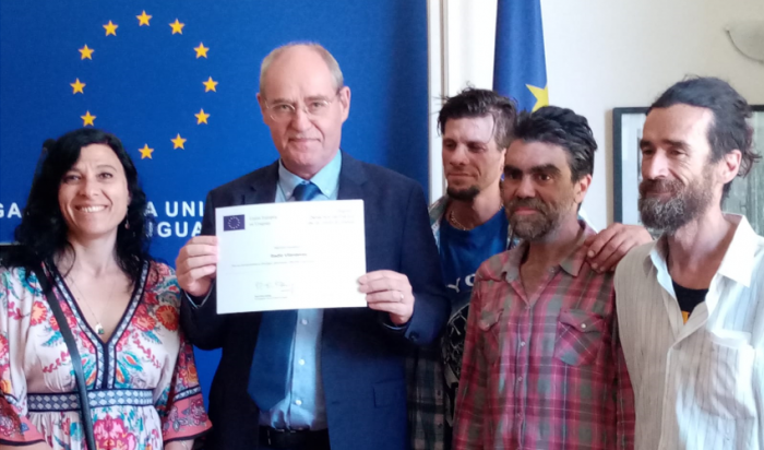 Entrega de premios de derechos humanos