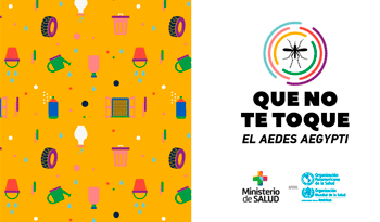 Imagen de la campaña contra el Aedes aegypti