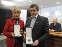 Federación mundial rinde homenaje a César Bernal y Néstor Iroldi por su trayectoria deportiva