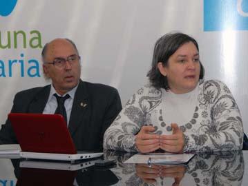 Intendente Marcos Carámbula y Ministra Graciela Muslera