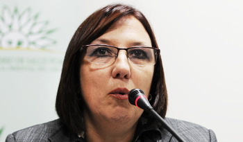Ministra de Salud Pública, Susana Muñiz