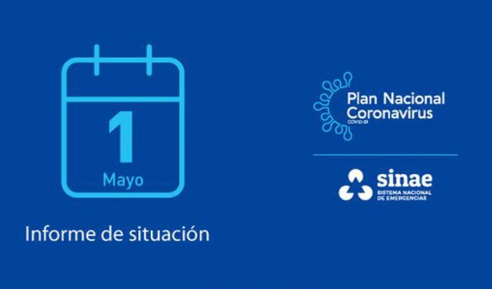 Informe de situación del Sistema Nacional de Emergencias