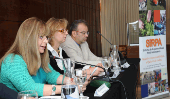 Firma del convenio entre el SIRPA y Naciones Unidas.