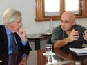 Ministro Astori mantuvo encuentro con Rector de la UdelaR