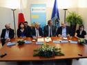 Firma de convenio entre MTSS,fundación ASTUR, el BID, y embajada de Japón