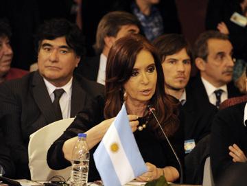 Presidenta de Argentina, Cristina Fernández