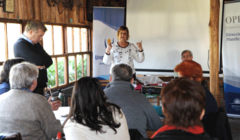 Kechichian en jornada realizada en Canelones