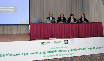 Evento “Desafíos para la gestión de la seguridad de presas y la reducción del riesgo en Uruguay”