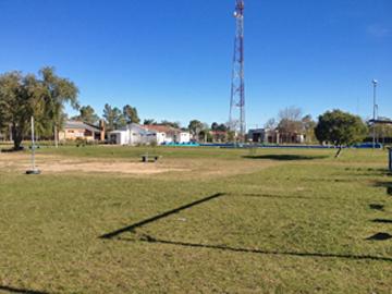 Sitio donde se construirá el gimnasio de Villa del Carmen, Durazno