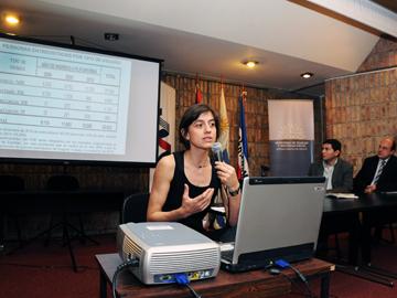 María José González, encargada del observatorio