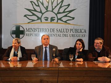 Autoridades de la Salud en conferencia de prensa