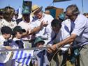 Inauguración oficial de cosecha de arroz 2015