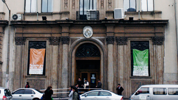 Edificio central del Ministerio de Salud Pública