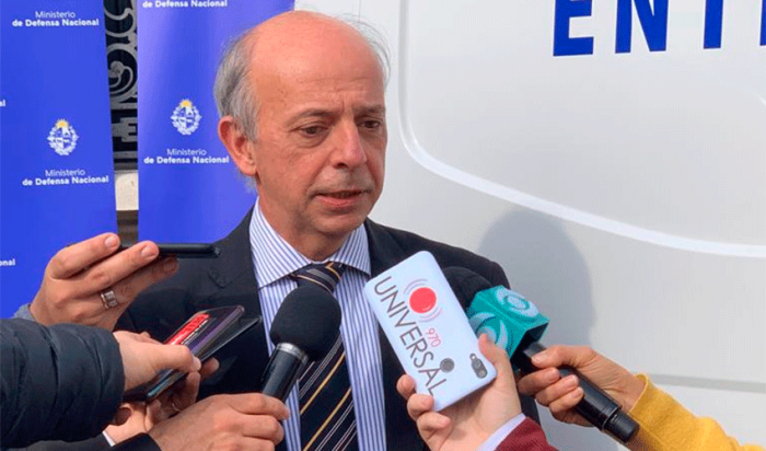 Javier García en rueda de prensa