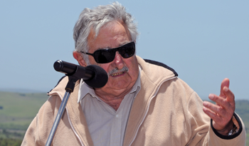Presidente de la República, José Mujica, en Cañas, Cerro Largo