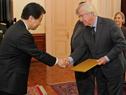 Astori recibió cartas credenciales de embajadores de Corea, Chile y Vietnam