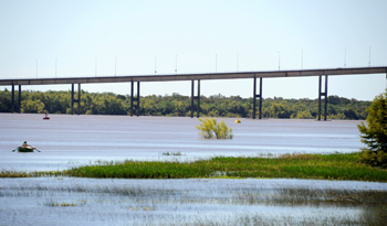 Imagen panorámica del río Uruguay