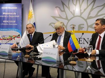 Ministros de Uruguay y Venezuela en reunión del MERCOSUR