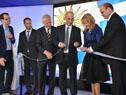 Ministra Carolina Cosse en inauguración del primer cable submarino de Uruguay