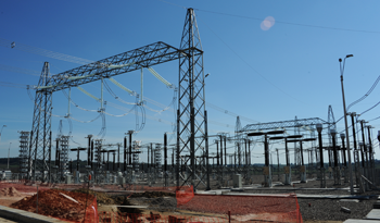 Obras de interconexión eléctrica Uruguay - Brasil