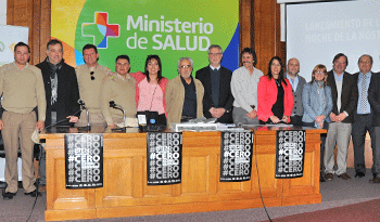 Autoridades en lanzamiento del operativo 2017 para Noche de la Nostalgia