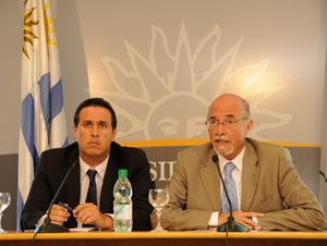 Breccia y Cánepa en conferencia de prensa