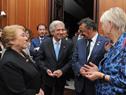 Presidente Vázquez encabezó cena de honor con altas autoridades asistentes a la Conferencia sobre Enfermedades No Transmisibles de la OMS Presidente Vázquez encabezó cena de honor con altas autoridades asistentes a la Conferencia sobre Enfermedades No Transmisibles de la OMS