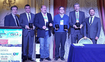Autoridades de AFE reciben premiación