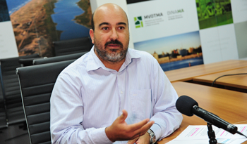 Director nacional de Medio Ambiente, Alejandro Nario Director nacional de Medio Ambiente, Alejandro Nario