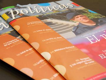 Tapa de revista Políticas
