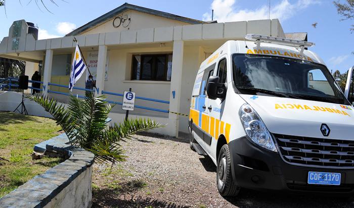 Nueva ambulancia en Lascano