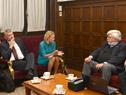 Audiencia entre el ministro Eduardo Bonomi y la ministra de Infancia, Tercera Edad e Igualdad de Género de Suecia, Âsa Regnér Audiencia entre el ministro Eduardo Bonomi y la ministra de Infancia, Tercera Edad e Igualdad de Género de Suecia, Âsa Regnér