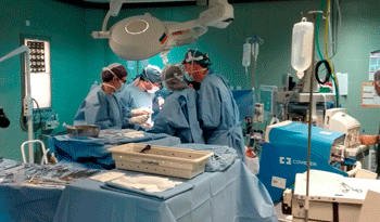 Transplante hepático en Hospital Militar