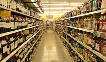 Góndola de supermercado