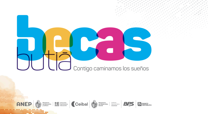 Logo de Becas Butiá