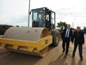 Ministro Pintado visitó el comienzo de obras de caminería en el Complejo Uruguay Celeste