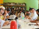 Ministro Bergara se reúne con PIT-CNT