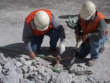 Obreros trabajando