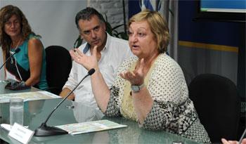 Yamandú Orsi y Liliam Kechichian