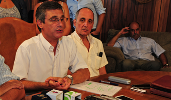 Director de OPP, Álvaro García, en audiencias en Artigas