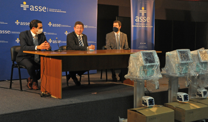 Autoridades del Ministerio de Salud Pública, ASSE y OMS-OPS